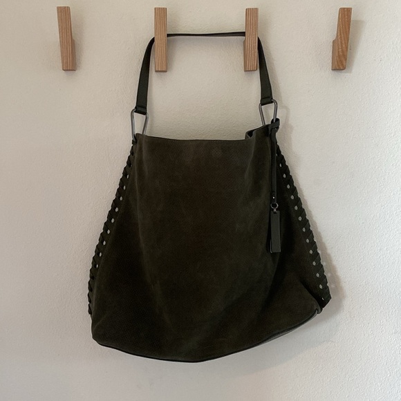 Vince Camuto Suede Leather Hobo Bag - Picture 1 of 6